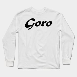 GORO Long Sleeve T-Shirt